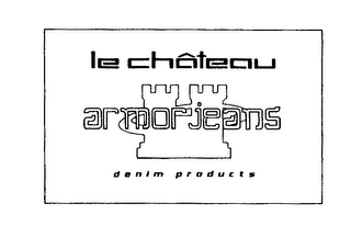 LE CHATEAU ARMOR JEANS DENIM PRODUCTS