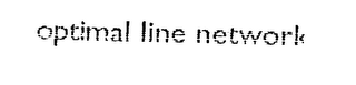 OPTIMAL LINE NETWORK