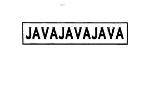 JAVAJAVAJAVA