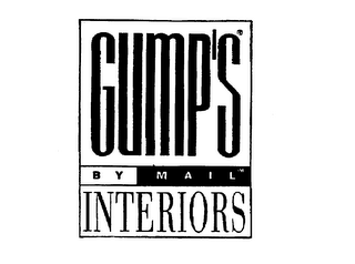 GUMP'S BY MAIL INTERIORS