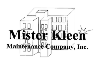 MISTER KLEEN MAINTENANCE COMPANY, INC.