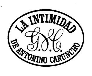 LA INTIMIDAD DE ANTONINO CARUNCHO