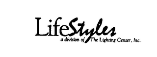 LIFESTYLES A DIVISION OF THE LIGHTING CENTER, INC