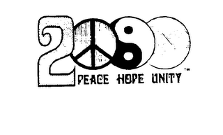 2000 PEACE HOPE UNITY