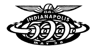 84TH INDIANAPOLIS 500 MAY 28 2000