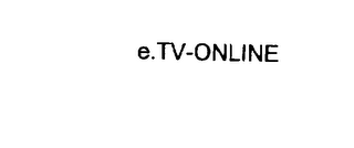 E.TV-ONLINE