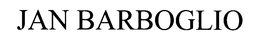 JAN BARBOGLIO