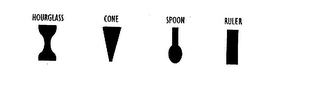 HOURGLASS CONE SPOON RULER