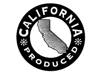 CALIFORNIA PRODUCED