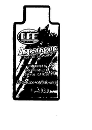 LEE BRANDS ASPARAGUS FOR ALL SEASONS