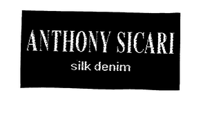 ANTHONY SICARI SILK DENIM