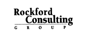 ROCKFORD CONSULTING G R O U P