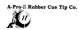 A-PRO-Z RUBBER CUE TIP CO. 11