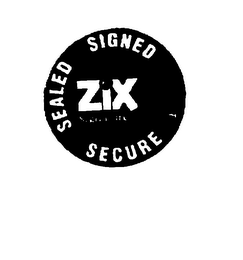 ZIXIT SIGNATURE SIGNED SEALED SECURE