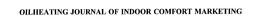 OILHEATING JOURNAL OF INDOOR COMFORT MARKETING