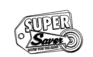 SUPER SAVER SAVES YOU THE MOST