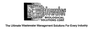 WASTEWATER BIOLOGICAL SOLUTIONS CORP. THE ULTIMATE WASTEWATER MANAGEMENT SOLUTIONS FOR EVERY INDUSTRY