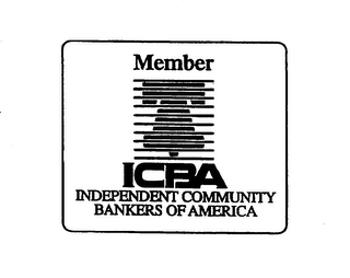 MEMBER ICBA INDEPENDENT COMMUNITY BANKERS OF AMERICA