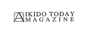 AIKIDO TODAY MAGAZINE