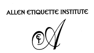 AEI ALLEN ETIQUETTE INSTITUTE