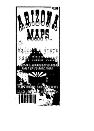 ARIZONA MAPS VALLEY & STATE EASY READ MAPS