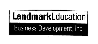 LANDMARK EDUCATION BUSINESS DEVELOPMENT, INC.