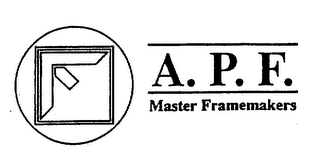 A.P.F. MASTER FRAMEMAKERS