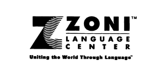 Z ZONI LANGUAGE CENTER UNITING THE WORLD THROUGH LANGUAGE