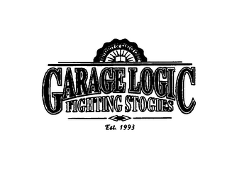 UNIVERSITY OF GARAGE LOGIC GARAGE LOGIC FIGHTING STOGIES EST. 1993