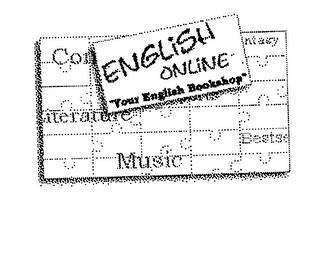 ENGLISH ONLINE, "YOUR ENGLISH BOOKSHOP."