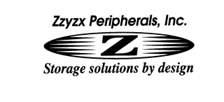 Z ZZYZX PERIPHERALS, INC. STORAGE SOLUTIONS BY DESIGN