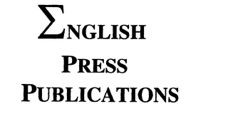 ENGLISH PRESS PUBLICATIONS