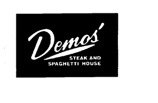 DEMOS STEAK AND SPAGHETTI HOUSE