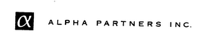 ALPHA PARTNERS INC.