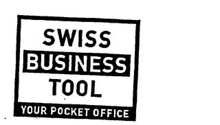 SWISS BUSINESS TOOL YOUR POCKET OFFICE