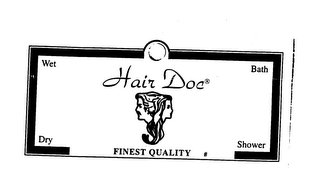 HAIR DOC FINEST QUALITY # WET DRY BATH SHOWER