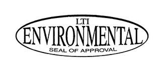 LTI ENVIRONMENTAL SEAL OF APPROVAL