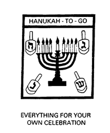 HANUKAH-TO-GO EVERYTHING FOR YOUR OWN CELEBRATION