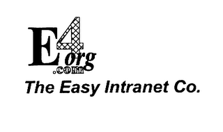 E 4 ORG.COM THE EASY INTRANET CO.