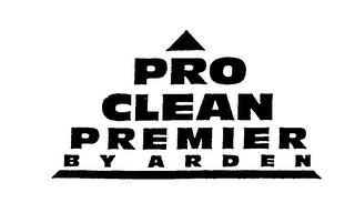 PRO CLEAN PREMIER BY ARDEN