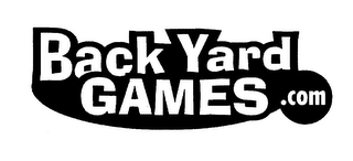 BACKYARD GAMES.COM