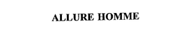 ALLURE HOMME trademark