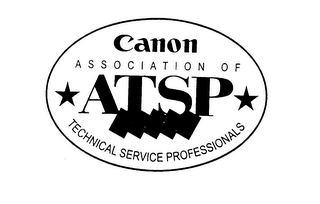 CANON ATSP ASSOCIATION OF TECHNICAL SERVICE PROFESSIONALS