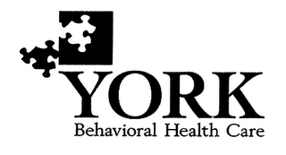 YORK BEHAVIORAL HEALTH CARE