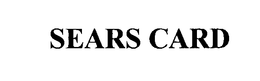 SEARS CARD trademark