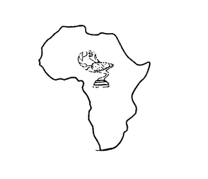 AFRICAN CONTINENT AND BIRD INSIDE