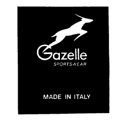 GAZELLE SPORTSWEAR MADE IN ITALY