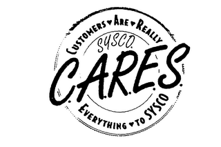 SYSCO. C.A.R.E.S. CUSTOMERS ARE REALLY EVERYTHING TO SYSCO