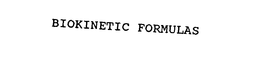 BIOKINETIC FORMULAS
