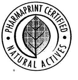 PHARMAPRINT CERTIFIED NATURAL ACTIVES